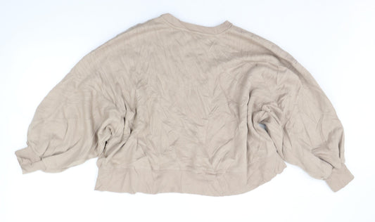 zenna Womens Beige Pullover Jumper Size M