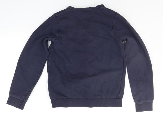 TU Girls Blue Cardigan Jumper Size 11 Years
