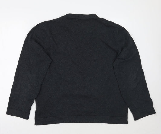 MVP Mens Grey Pullover Jumper Size L