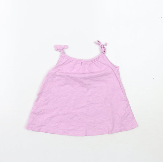 George Girls Purple Basic Tank Size 2-3 Years