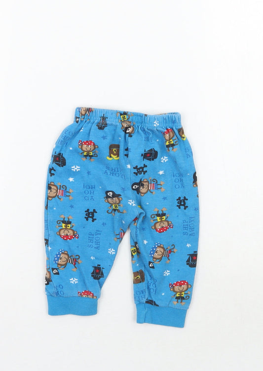 Early days Boys Blue Pyjama Pants Size 6-9 Months