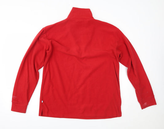 Manbi Mens Red Pullover Jumper Size M