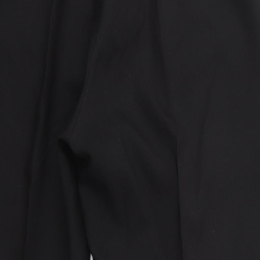Bonmarché Womens Black Dress Pants Trousers Size 14 L24 in