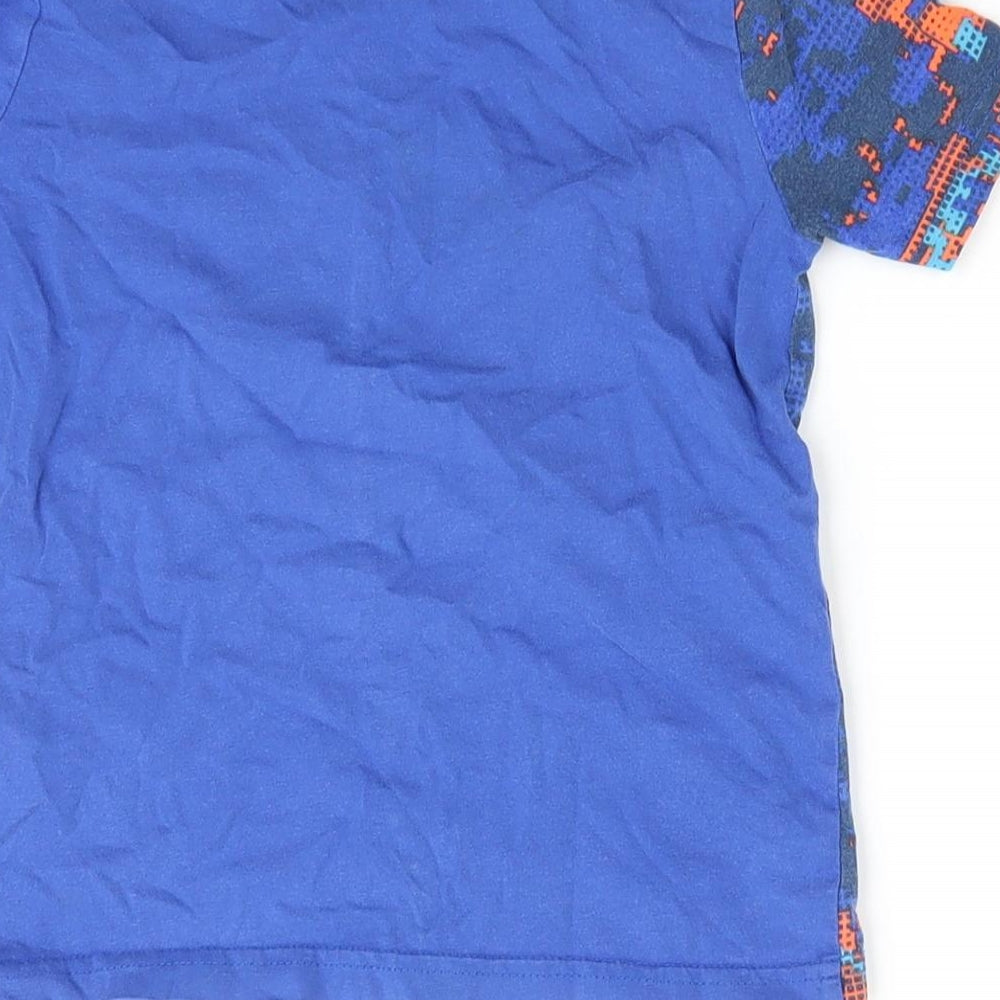 Nerf Nation Boys Blue Basic T-Shirt Size 4-5 Years