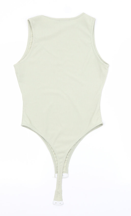 Boohoo Womens Green Unitard One-Piece Size 12