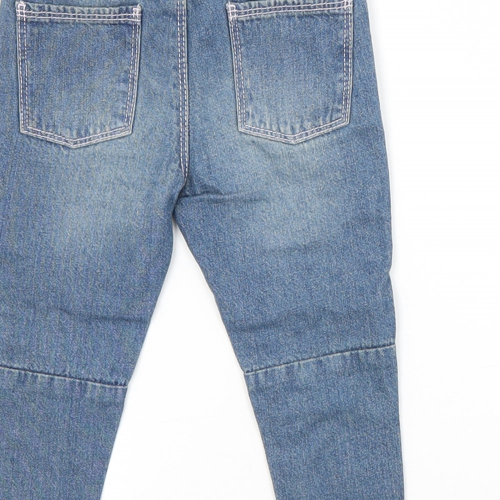 Preworn Baby Blue Sweatpants Jeans Size 12-18 Months