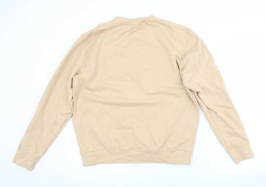 Preworn Womens Beige Pullover Sweatshirt - TAURUS