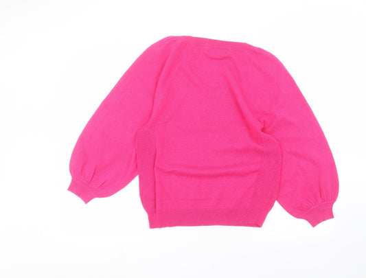 NEXT Womens Pink Basic T-Shirt Size S