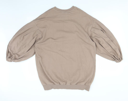 ASOS Womens Brown Pullover Sweatshirt Size 8 - H