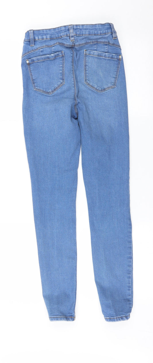 DENIM CO Womens Blue Skinny Jeans Size 10 L27 in