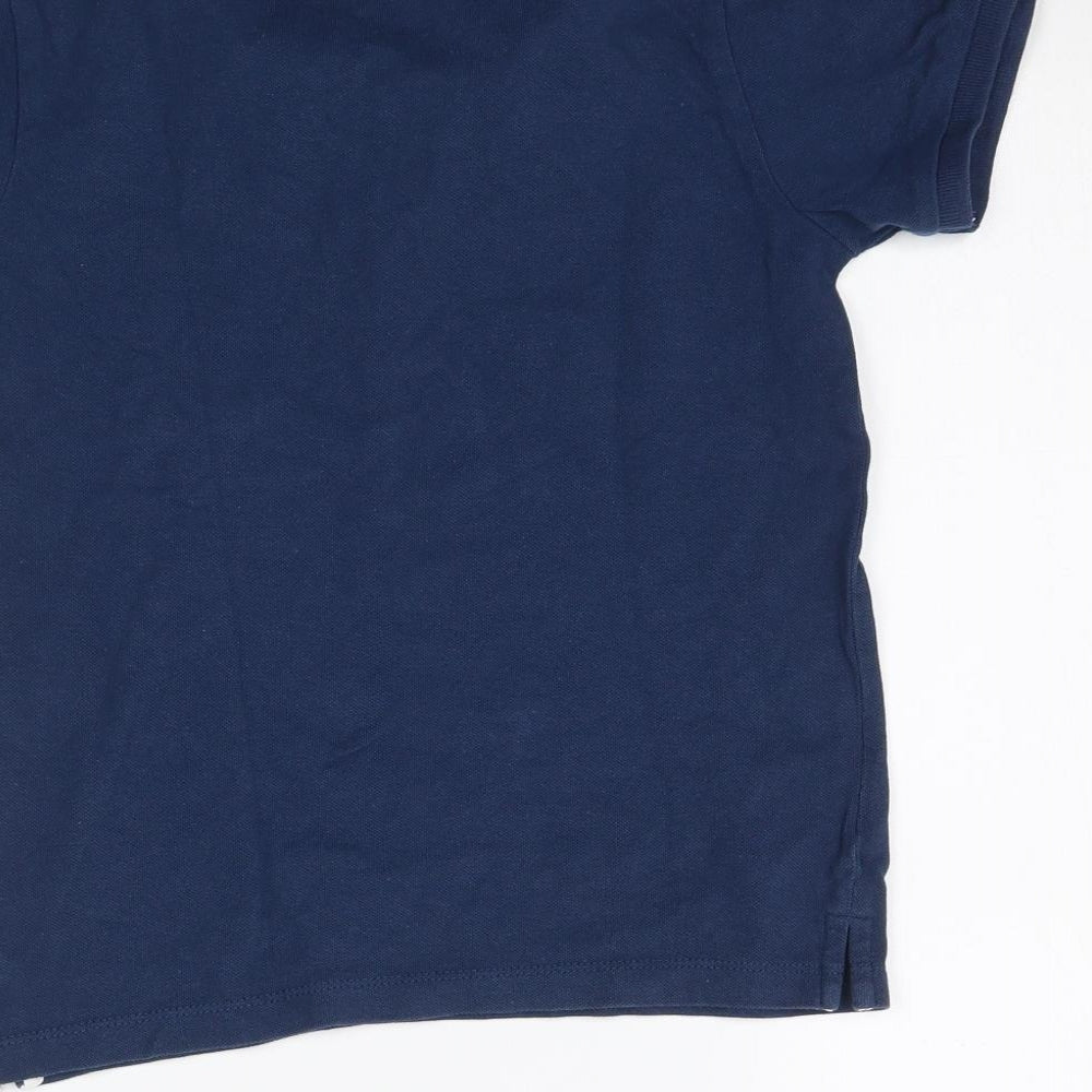Matalan Boys Blue Pullover Polo Size 8 Years