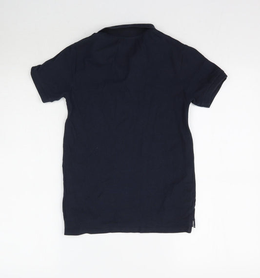 H&M Boys Blue Pullover Polo Size 9-10 Years