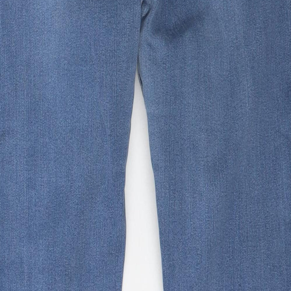 Preworn Womens Blue Denim Skinny Jeans Size 32 in L30 in
