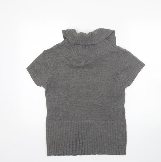 C.M.D Womens Grey Pullover Jumper Size 12