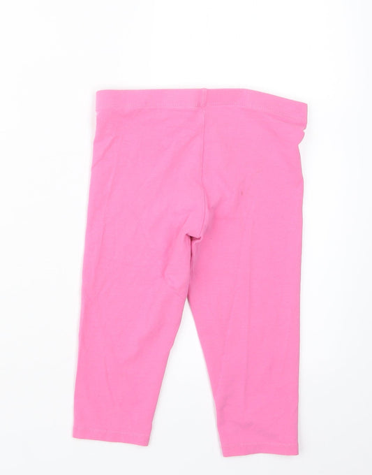 George Girls Pink Carrot Trousers Size 6-7 Years
