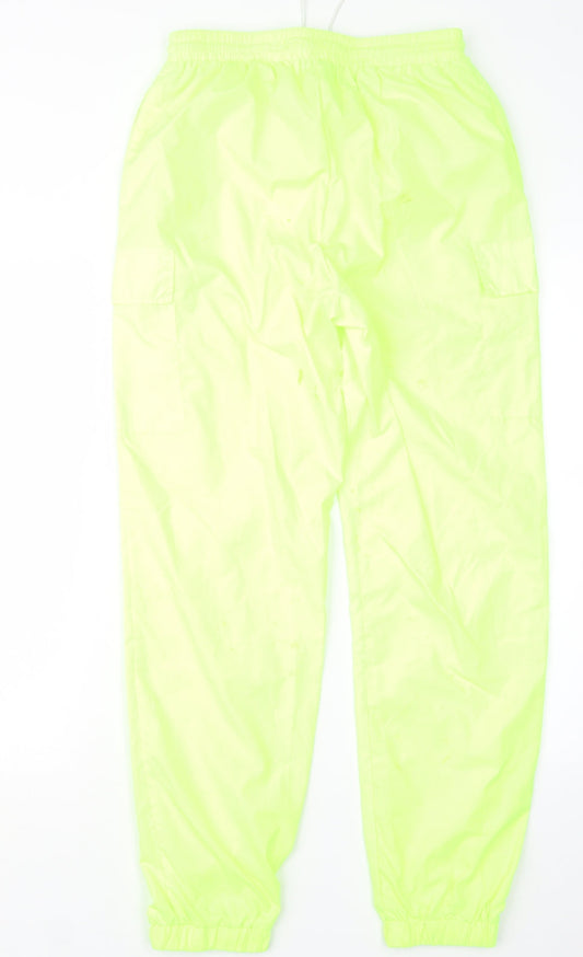 Fashion Nova Womens Green Compression Trousers Size M L28.5 in