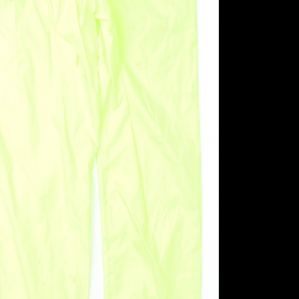 Fashion Nova Womens Green Compression Trousers Size M L28.5 in