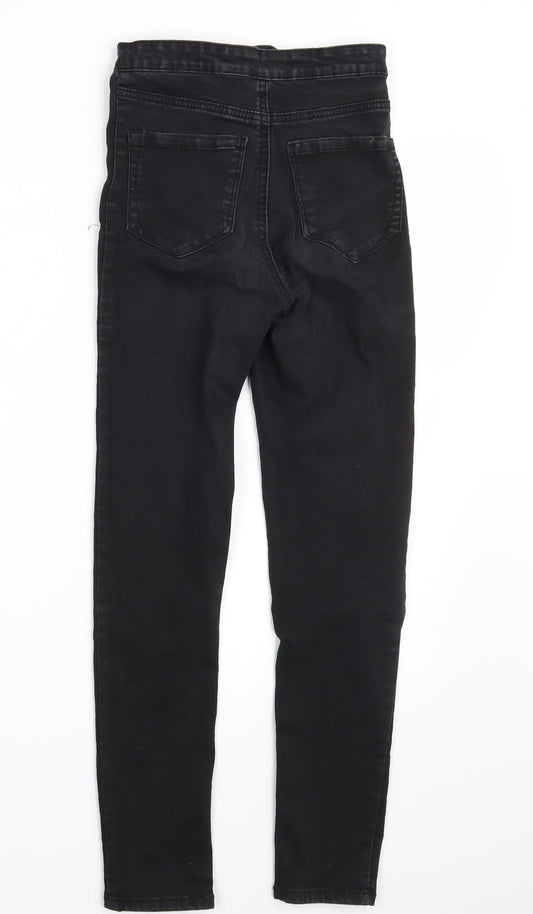 Denim Co. Womens Black Denim Jegging Jeans Size 6 L27 in