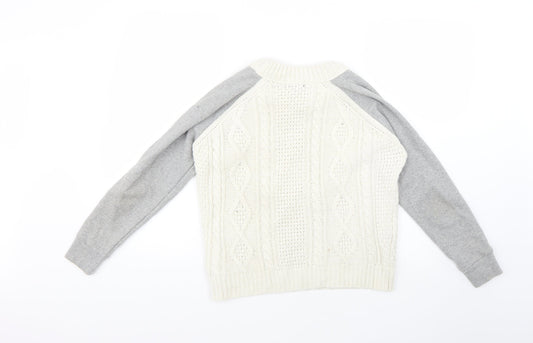 Topshop Womens Multicoloured Pullover Jumper Size 6