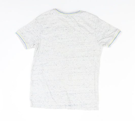 George Boys Grey Basic T-Shirt Size 10-11 Years