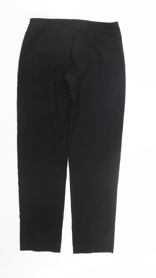 Florenceroby Womens Black Trousers Size 8 L27 in