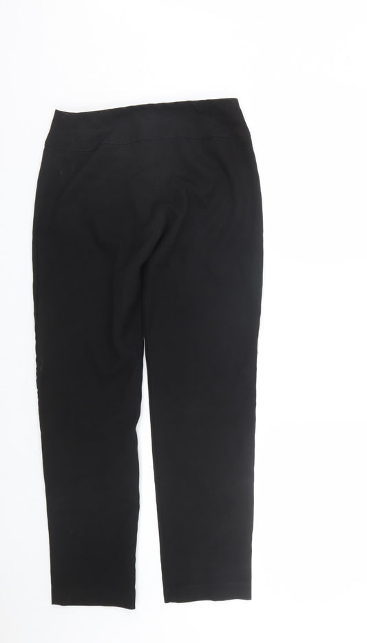 Florenceroby Womens Black Trousers Size 8 L27 in
