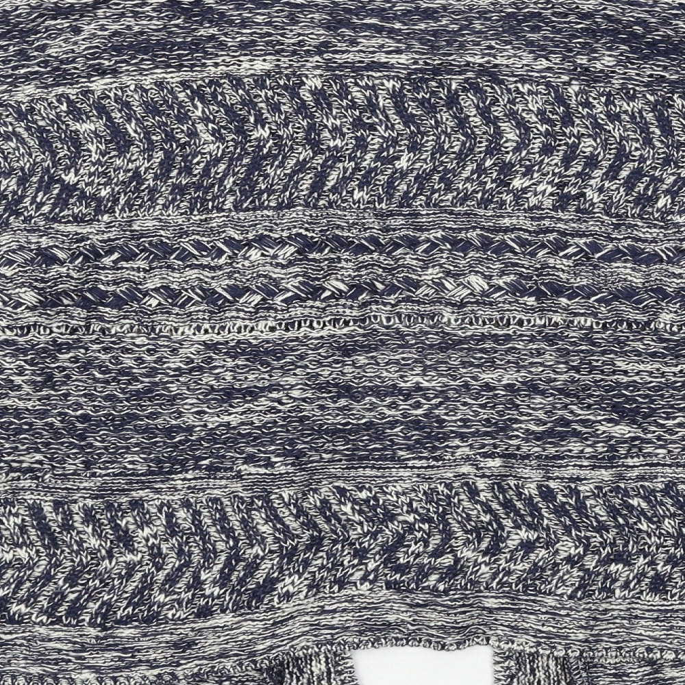 Marks and Spencer Womens Blue Cardigan Jumper Size M