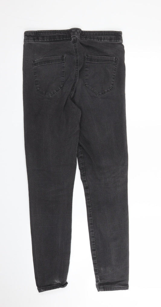 ASOS Womens Grey Denim Skinny Jeans Size 30 in L30 in