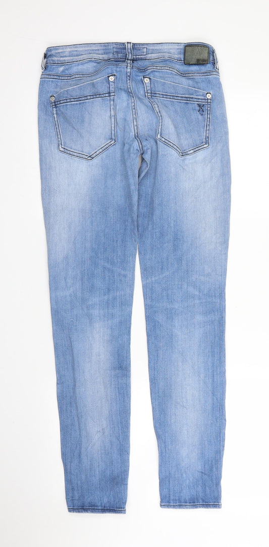 Dry Korn Womens Blue Denim Skinny Jeans Size 26 in L34 in