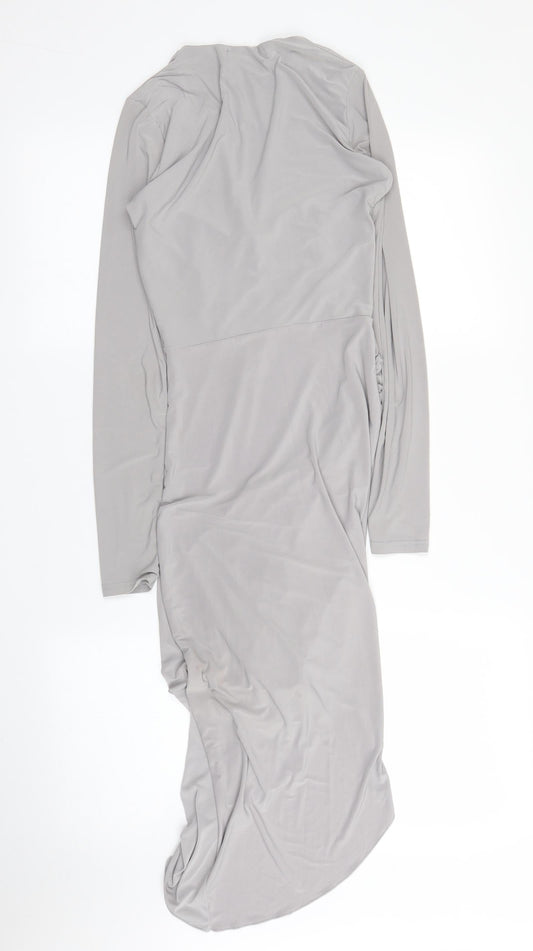Missguided Womens Grey Bodycon Size 6