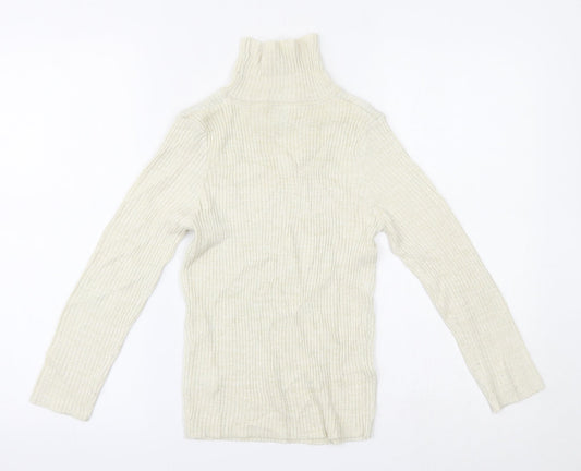 TU Girls Ivory Basic Blouse Size 9 Years