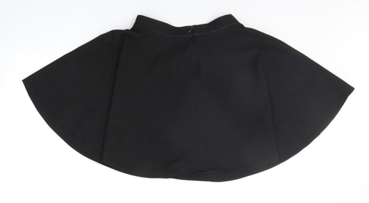 Marks and Spencer Girls Black A-Line Skirt Size 14-15 Years