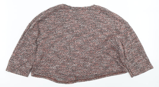 River Island Womens Red Pullover Jumper Size 12