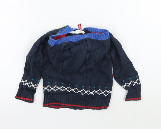 M&Co Boys Blue Jacket Coatigan Size 9-12 Months
