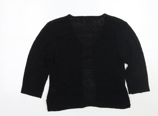 Off shooy Womens Black Pullover Jumper Size M