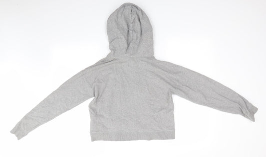 Womens UK 8 Regular Jack Wills Grey Pullover Hoodie