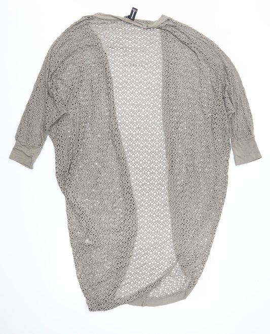 Izabel LONDON Womens Grey Cardigan Jumper Size 10