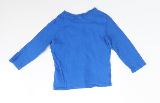 Gap Baby Blue Basic T-Shirt Size 18-24 Months - ROBOT