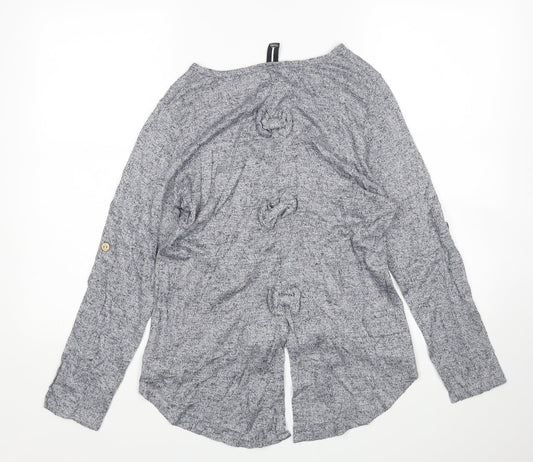 IZABEL LONDON Womens Blue Pullover Jumper Size 10