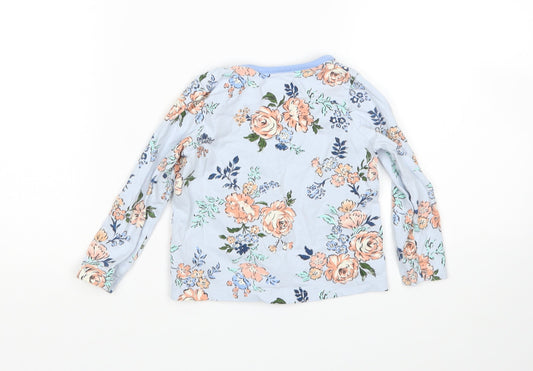 Nutmeg Girls Multicoloured Floral Basic T-Shirt Size 12-18 Months