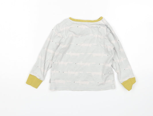 NEXT Boys Multicoloured Animal Print Basic T-Shirt Size 3 Years