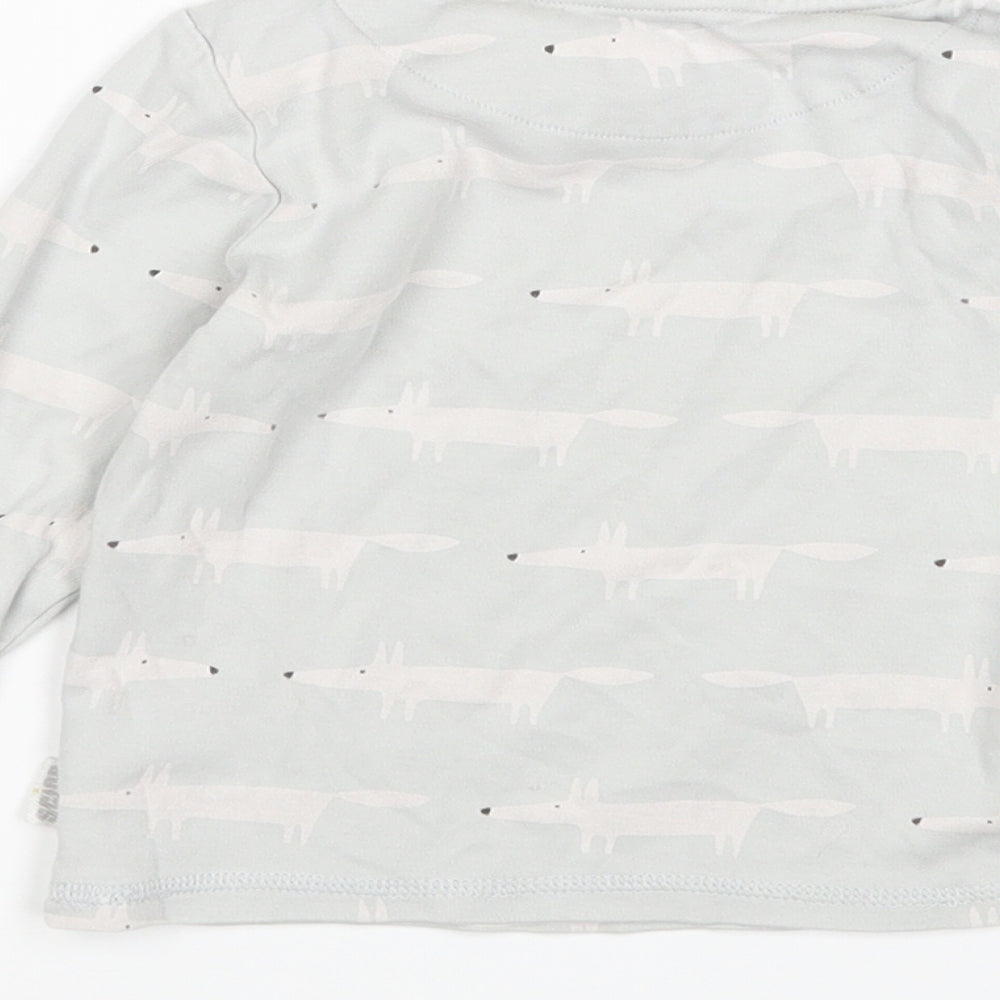 NEXT Boys Multicoloured Animal Print Basic T-Shirt Size 3 Years