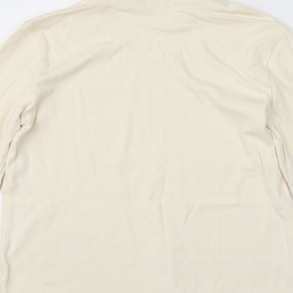 Preworn Womens Yellow Basic T-Shirt