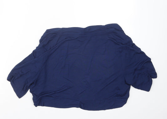 Per Una Womens Blue Jacket Size 14