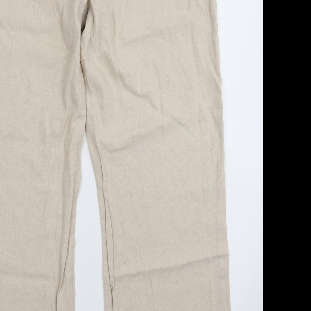 Debenhams Womens Grey Trousers Size 16 L28 in