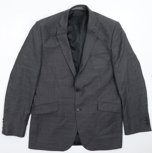 Racing Green Mens Grey   Jacket Suit Jacket Size 42