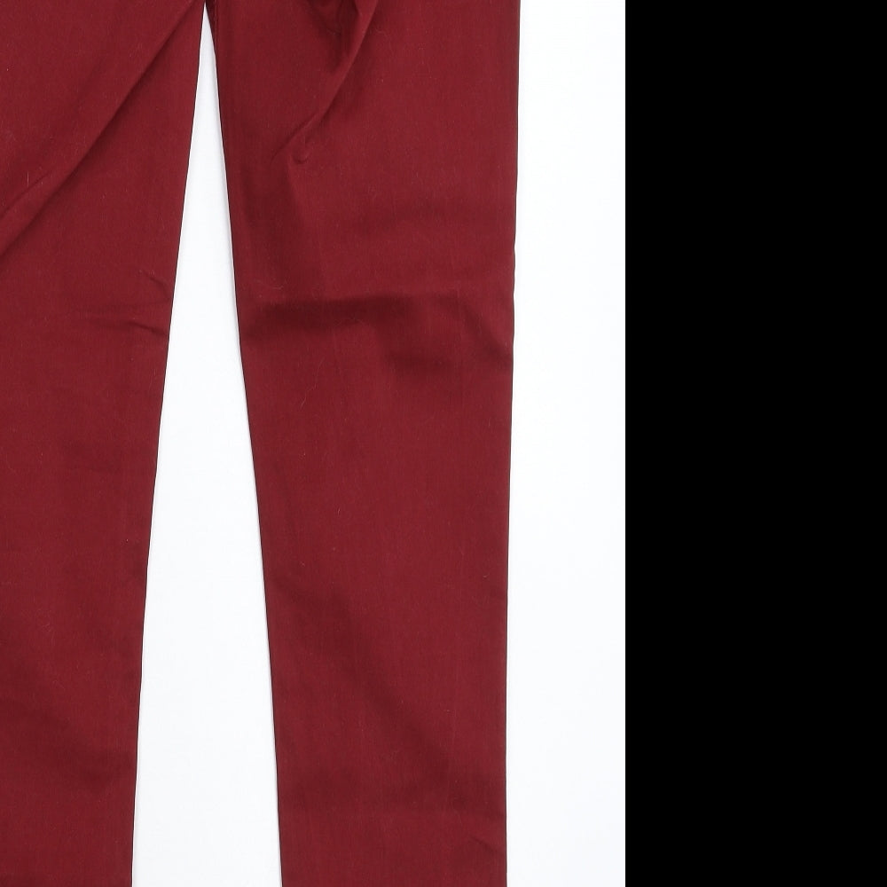 NEXT Womens Brown Denim Skinny Jeans Size 10 L30 in