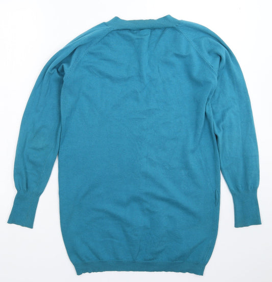 Mixin Womens Blue Knit Pullover Jumper Size L