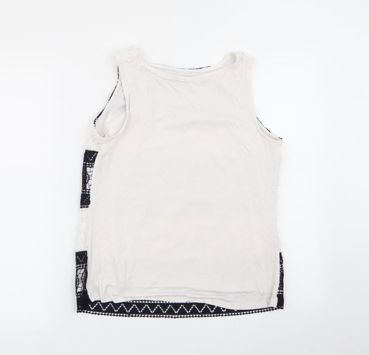 Oasis Womens Multicoloured Floral Basic Tank Size S