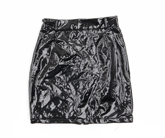 Fashion Nova Womens Black Mini Skirt Size XS